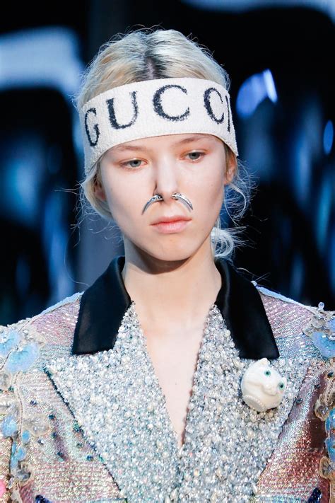 gucci blue model|famous gucci models.